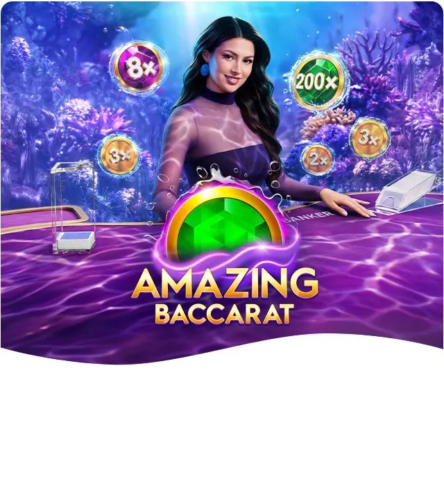 Amazing Baccarat game artwork