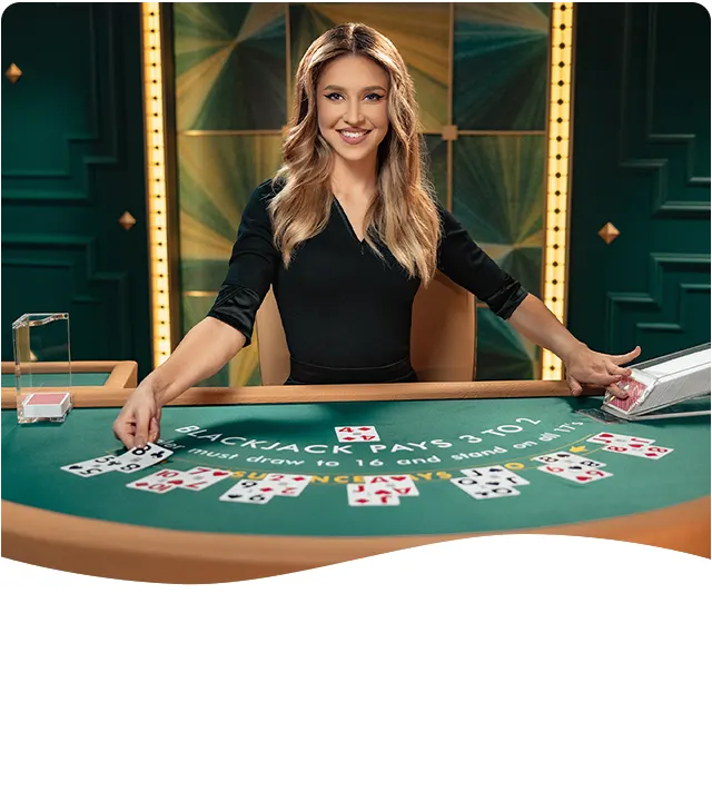 Blackjack game artwork