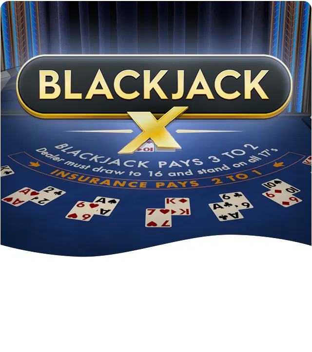 Blackjack X game artwork