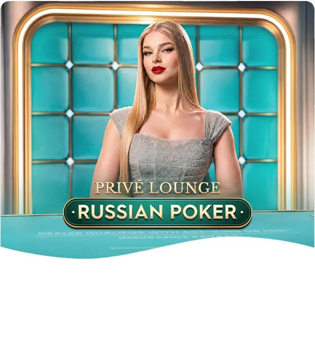 Privé Lounge Russian Poker game artwork