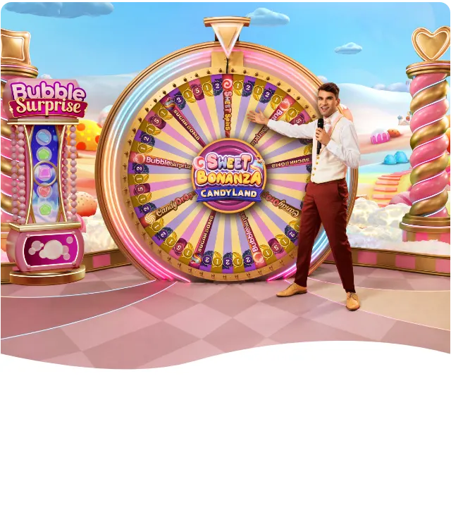Sweet Bonanza CandyLand game artwork