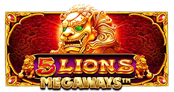 5 Lions Megaways™ game artwork