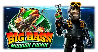 Big Bass Mission Fishin’ game artwork