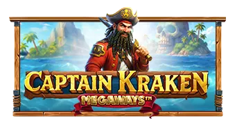 Captain Kraken Megaways game artwork