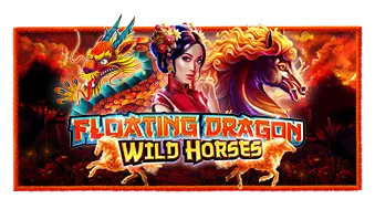 Floating Dragon Wild Horses game artwork