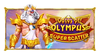 Gates of Olympus Super Scatter game artwork