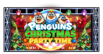 Penguins Christmas Party Time game artwork