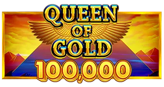 Queen of Gold Scratchcard game artwork