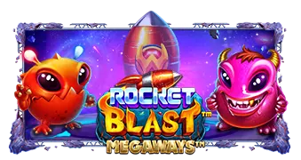 Rocket Blast Megaways game artwork