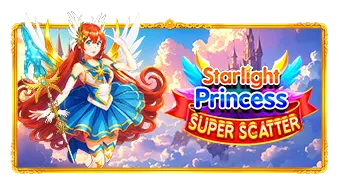 Starlight Princess Super Scatter game artwork