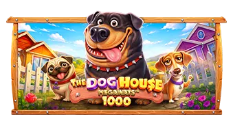 The Dog House Megaways 1000 game artwork
