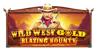 Wild West Gold Blazing Bounty game artwork