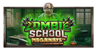 Zombie School Megaways game artwork